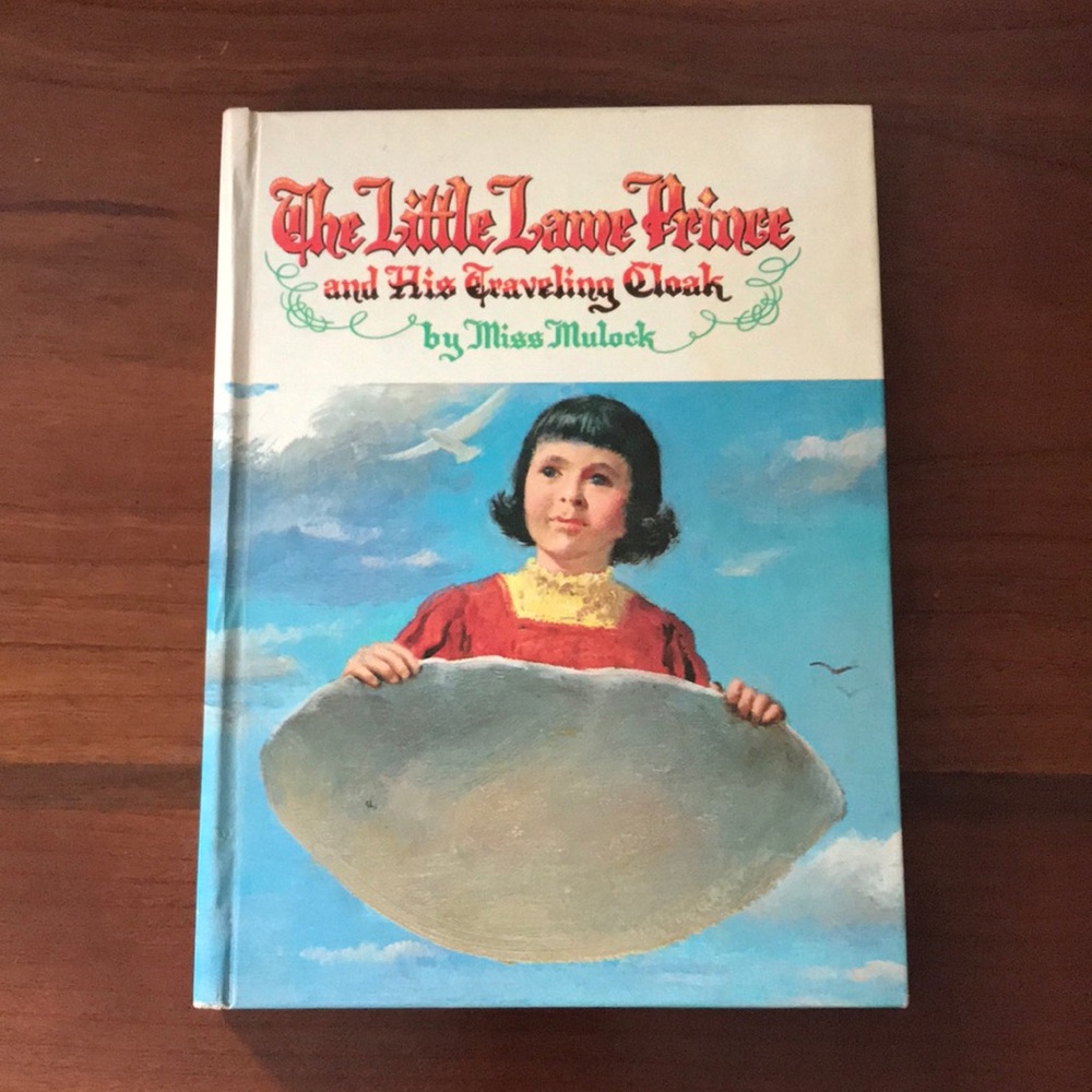 🌻2/$20🌻The Little Lame Prince And His Traveling Cloak by Miss Mulock, HC 1964